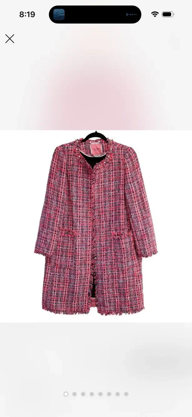 Kate Spade Tweed Coat